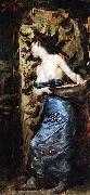 Julius LeBlanc Stewart Femme Mi-Nue oil on canvas